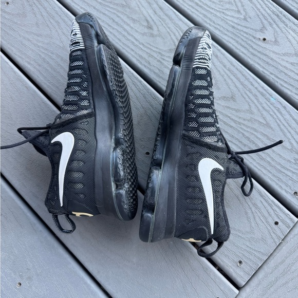 Nike KD 9 “Oreo” Black White Basketball Shoes Men’s Size 11 - Picture 4 of 7